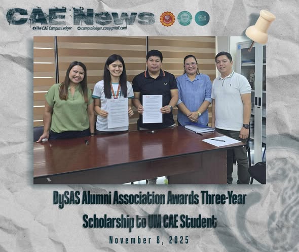Image for 𝗡𝗘𝗪𝗦 | DySAS Alumni Association Awards 3-Year Scholarship to CAE Student